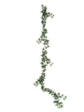 Lush 6' Mini English Ivy Garland Set, 12 Pieces - Lifelike Green Foliage with 174 Leaves, Perfect for Elegant Home Decor and Garden Accents