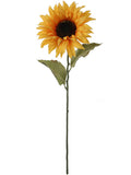 Sun-kissed 29" Decorative Sunflower Stems with 7" Blooms, Set of 12 - Indoor Outdoor Rustic Home Decor Accents - Perfect for Wedding Events and DIY Floral Arrangements