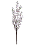 Pink Cherry Blossom Branches with Lifelike Silk Flowers (12 Pack) - 52"