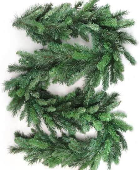 Mixed Pine Faux Garland 9'