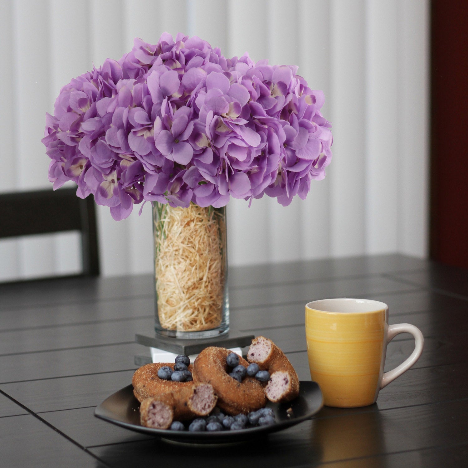 Artificial Hydrangea Pick- 4.5" (10 Pieces) Hydrangea Pick artificialflowersdotcom