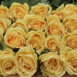 Artificial  Yellow Rose Bud-20" Artificial Flowers ArtificialFlowers
