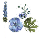 Artificial Blue Delphinium-37" Flowers and Fillers ArtificialFlowers