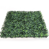 12-Pack UV-Resistant Green Boxwood Panels 20x20” Indoor/Outdoor