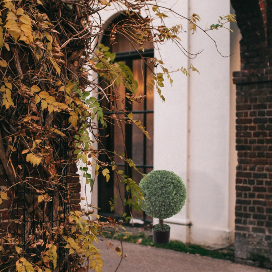 Artificial  Boxwood Ball Topiary-25" Topiaries artificialflowersdotcom