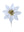 Artificial Christmas Poinsettia Heads - 7" - 
    White