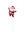 Flocked Mini Santa Figures - 3.25" - 
    Santa