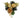 Glitter Fruit & Cone Pick - 
    Gold