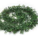 Floral Home by Artificial Flowers 6-Pack of Lush 9-Foot Boxwood Green Garlands, 760 Tips, Artificial Foliage, Christmas & Holiday Decor, Wedding & Event Decoration, Home Accent