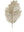 Red Glitter Mesh Leaf, Pack of 12 - 25" - 
    Gold