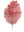 Red Glitter Mesh Leaf, Pack of 12 - 25" - 
    Red