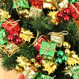 Glitter Holly Pick with Gift Boxes & Balls – Festive Christmas Decorative Picks for Holiday Arrangements, Wreaths & Crafts (Multi-Pack & Multi-Color Options)