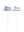 Happy Chanukah Picks – Blue & White Festive Holiday Decorative Picks for Party Supplies, Floral Arrangements & Crafts (Multi-Pack Options) - 
    Blue and White