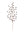 White Artificial Berry Spray with 35 Berries - 19" - 
    Burgandy