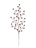 White Artificial Berry Spray with 35 Berries - 19"