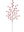 White Artificial Berry Spray with 35 Berries - 19" - 
    Red