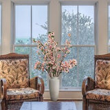 Set of 6: Pink Silk Dogwood Stems by Floral Home®