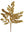 Glitter Magnolia Leaf Sprays, 20-Inch Snow-frosted Finish, Christmas Decor - 
    Gold