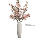 Set of 3: Pink Silk Dogwood Stems by Floral Home®, Floral Home by Artificial Flowers