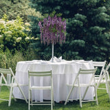69" Purple Artificial Silk Wisteria Spray Branches Pack of 12