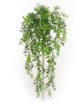 Premium 24-Inch Green Tea Leaf Bush, Set of 12 - Realistic Faux Foliage for Home Decor, Floral Arrangements, and Crafts