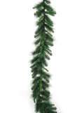 9' Mixed Pine Garland - Pack of 4 - Realistic Artificial Greenery for Holiday Decor, Christmas, and Home Decoration