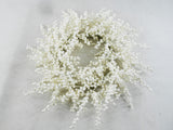24" Pearl Twig Wreath – Elegant Decorative Wreath for Home & Seasonal Décor
