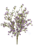 Mini Artificial Flower Bush - 21.5"