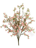 Mini Artificial Flower Bush - 21.5"