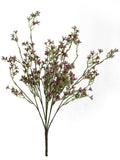 Mini Artificial Flower Bush - 21.5"