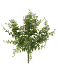 Lush and Versatile 15" Buckler Fern Bush Set of 24 - Realistic Faux Plants for Home Décor, Office, and Gifts - Low-Maintenance, Easy to Clean, Indoor/Outdoor - Premium Quality