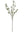 25" Pine Flower Spray Faux Pine Blossom Stem for , Wreaths, , Floral Arrangements - 
    White