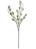 25" Pine Flower Spray Faux Pine Blossom Stem for , Wreaths, , Floral Arrangements