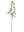 30" White Mini Flower Spray Faux Small Blossom Stem for , Wreaths, , Floral Arrangements - 
    White