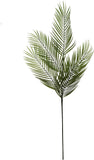 Artificial Green Palm Frond Spray, 43" – Faux Tropical Leaf Stem