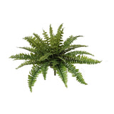 UV Resistant Faux Boston Fern with 27 Silk Fronds - 28"