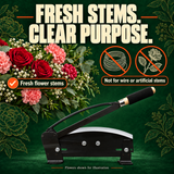 Stainless Steel Flower Stem Cutter - 14"