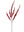 Faux Christmas Berry Spray - 42" - 
    Red