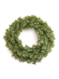 10-Inch Canadian Pine Wreath - 96 Tips - Pack of 24 - Christmas Wreaths, Holiday Decorations, Festive Greenery, Artificial Pine Wreaths