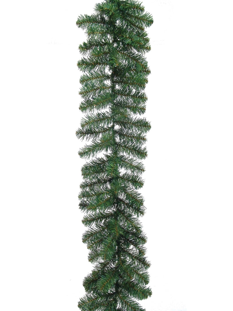 9-Foot x 10-Inch Northern Spruce Garland - Pack of 12 - Realistic Artificial Christmas Garland with 200 Tips, Perfect for Decorating Staircases, Mantels, and Banisters