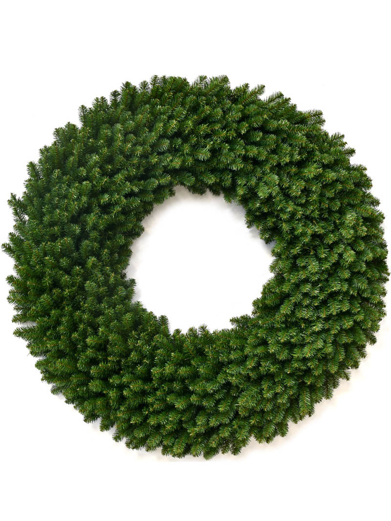 60" Northern Spruce Wreath - Full and Luxurious - 1200 Tips - Festive Holiday Decor - Durable and Long-Lasting - Christmas Decoration - 1 Piece