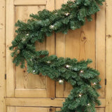 Lit Northern Spruce Garland with 50 Lights - 9' x 12"