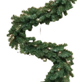 Lit Northern Spruce Garland with 50 Lights - 9' x 12"