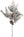 Faux Snow Pine Picks with Pine Cones - 20" - 
    White