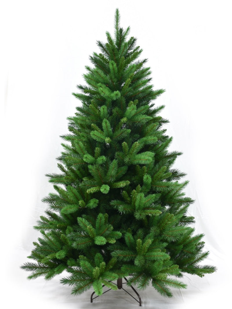 Premium 7.5ft Carolina Spruce Tree - Realistic Branches - Easy Assembly - Festive Holiday Decoration