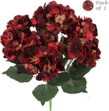 Hydrangea Artificial Flowers - Faux Hydrangea Flowers - Home Decor, Easter Decorations, Spring Decor - Floral Centerpieces for Tables - 20