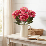 Fuchsia Fake Hydrangea Stem - 20"
