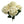 21" Burgundy Artificial Hydrangea Bush, 5 Heads Silk Flowers - 
    Beige