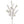 Cherry Blossom Branches with Silk Flowers (3-Pack) - 
    White