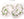 Artificial Silk Cherry Blossom Garland 4.5 ft, White & Green – 3 Pack - 
    White